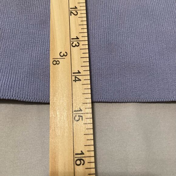 Zara Purple Crop Tank Top Small Stretch Fabric Deep V-neck Thin Shoulder Straps - Picture 7 of 12